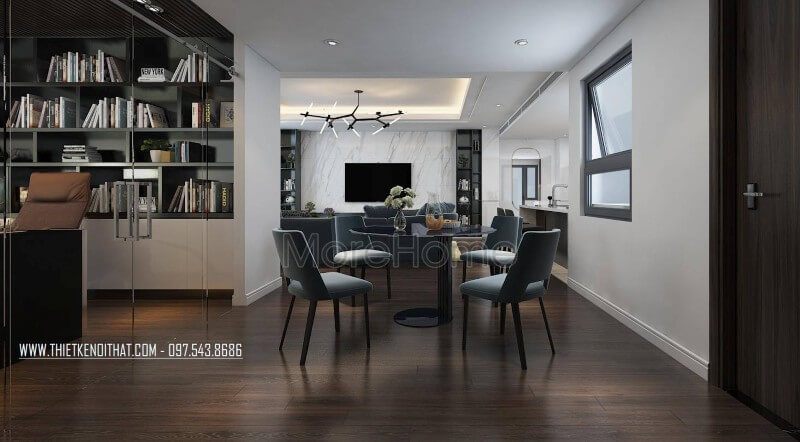 Ấn tượng 16 mẫu thiết kế nội thất bàn ăn chung cư, nhà phố, biệt thự nên sở hữu nhất năm 2022